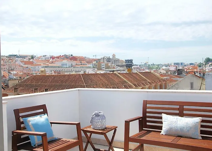 Amazing Rooftop At Center * Lisbona
