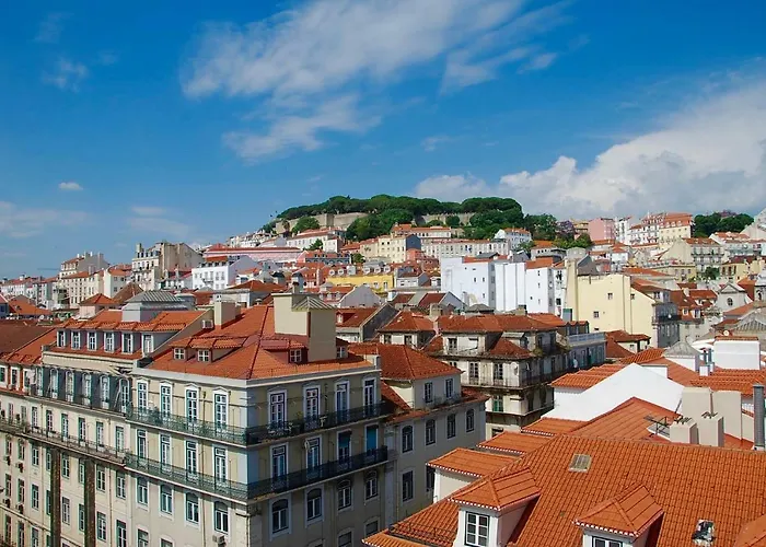 Appartamento Amazing Rooftop At Center Lisbona