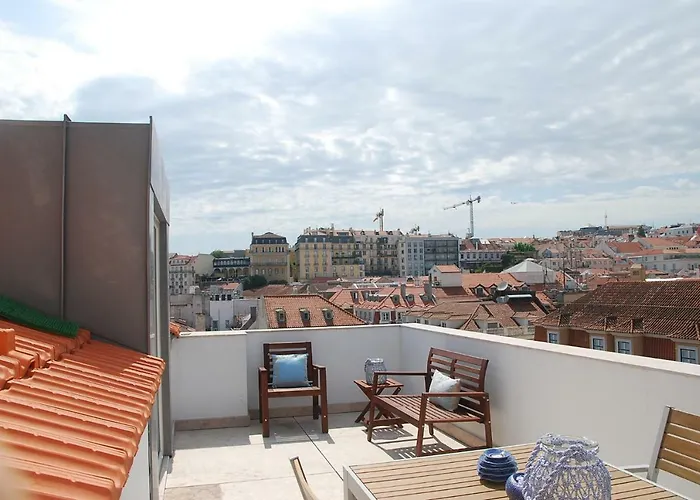 Amazing Rooftop At Center * Lisbona
