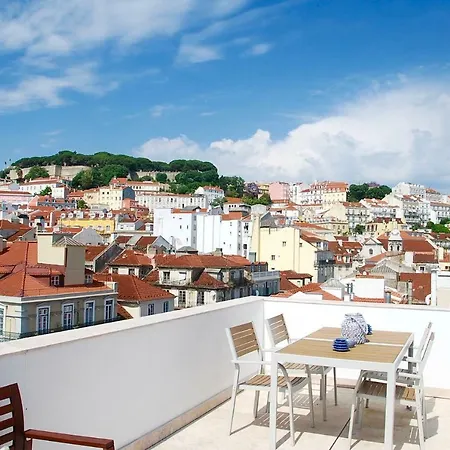 Apartment Amazing Rooftop At Center Lisbon