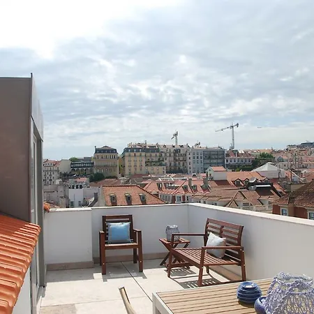 Amazing Rooftop At Center * Lisboa